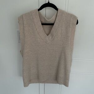 Knit Vest Oak and Fort